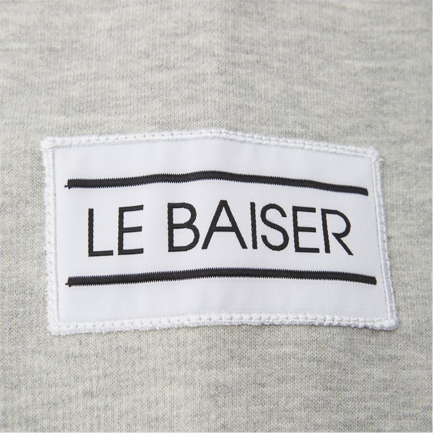 Le Baiser Sweatshirts GUINEA GREY MELANGE